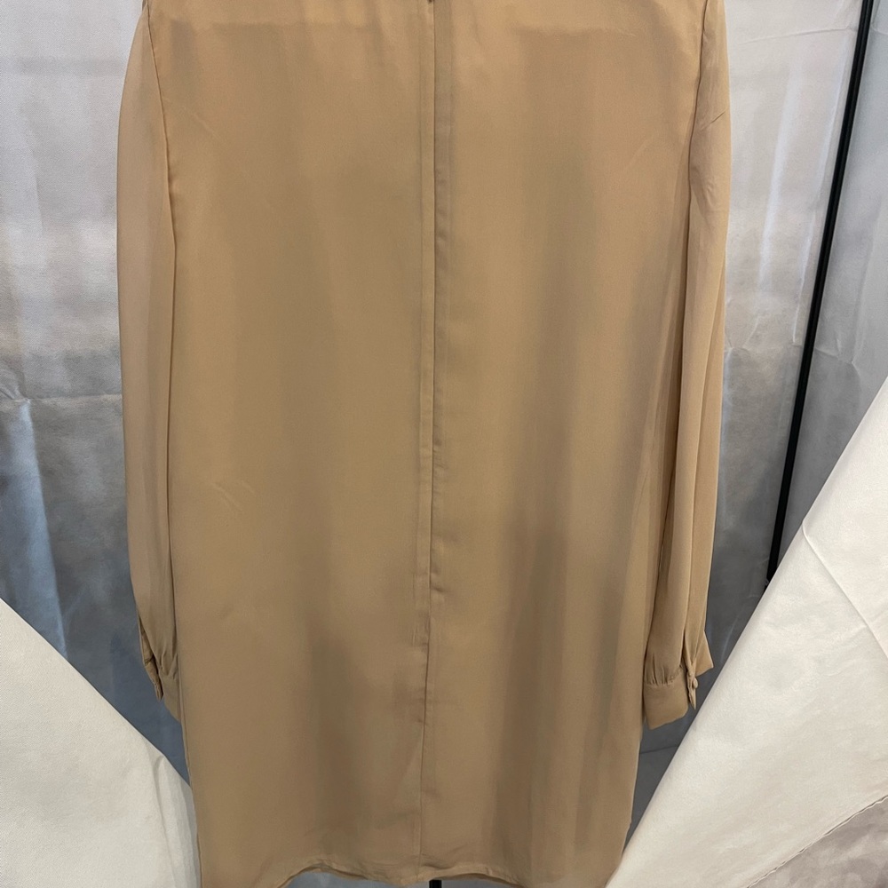 Gianni Bini Beaded Tan tunic